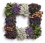 16"  Herbal Frame Wreath